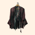 Tie Dye Short Kimono 13