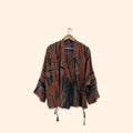 Tie Dye Short Kimono 26