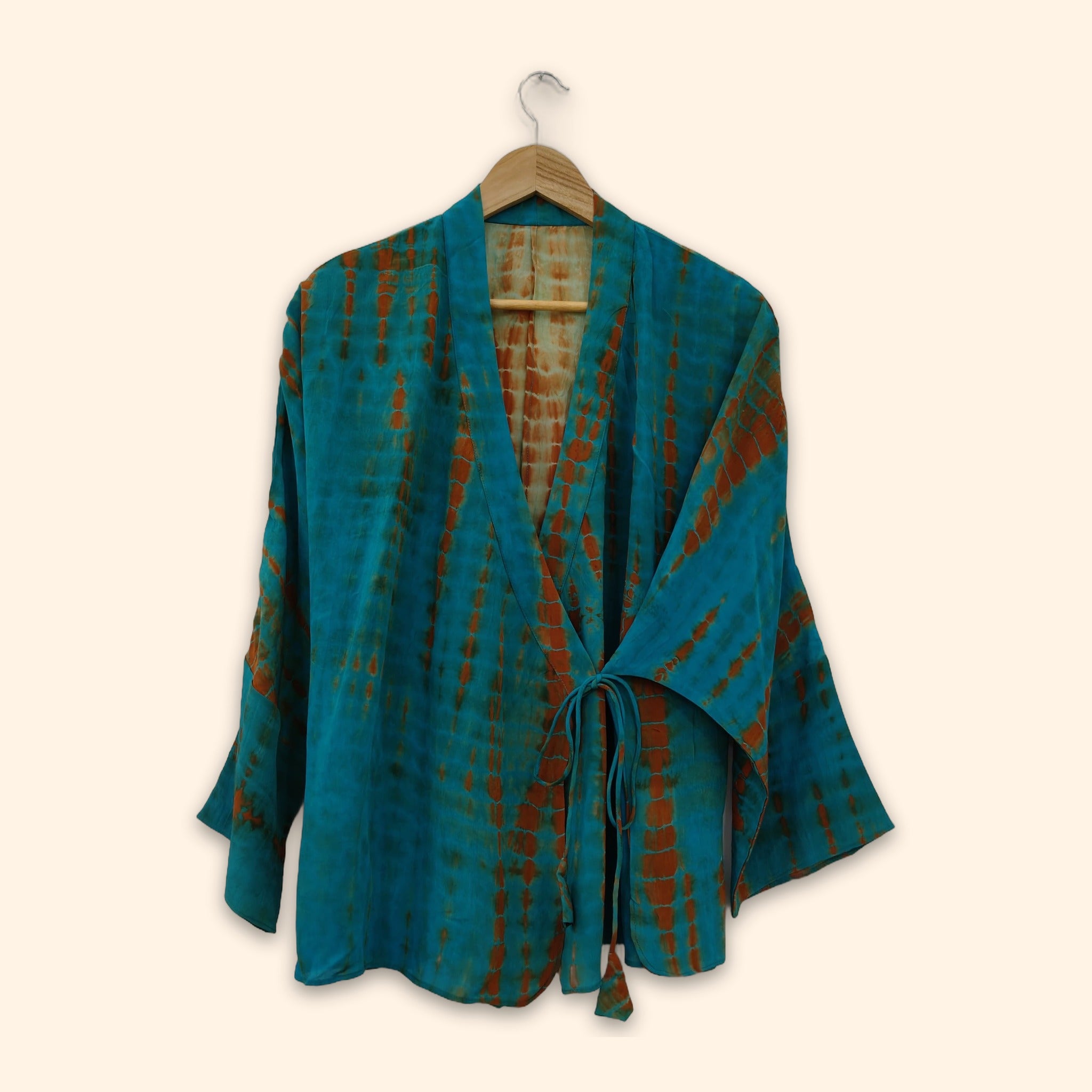 Tie Dye Short Kimono 30