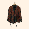 Tie Dye Short Kimono 31