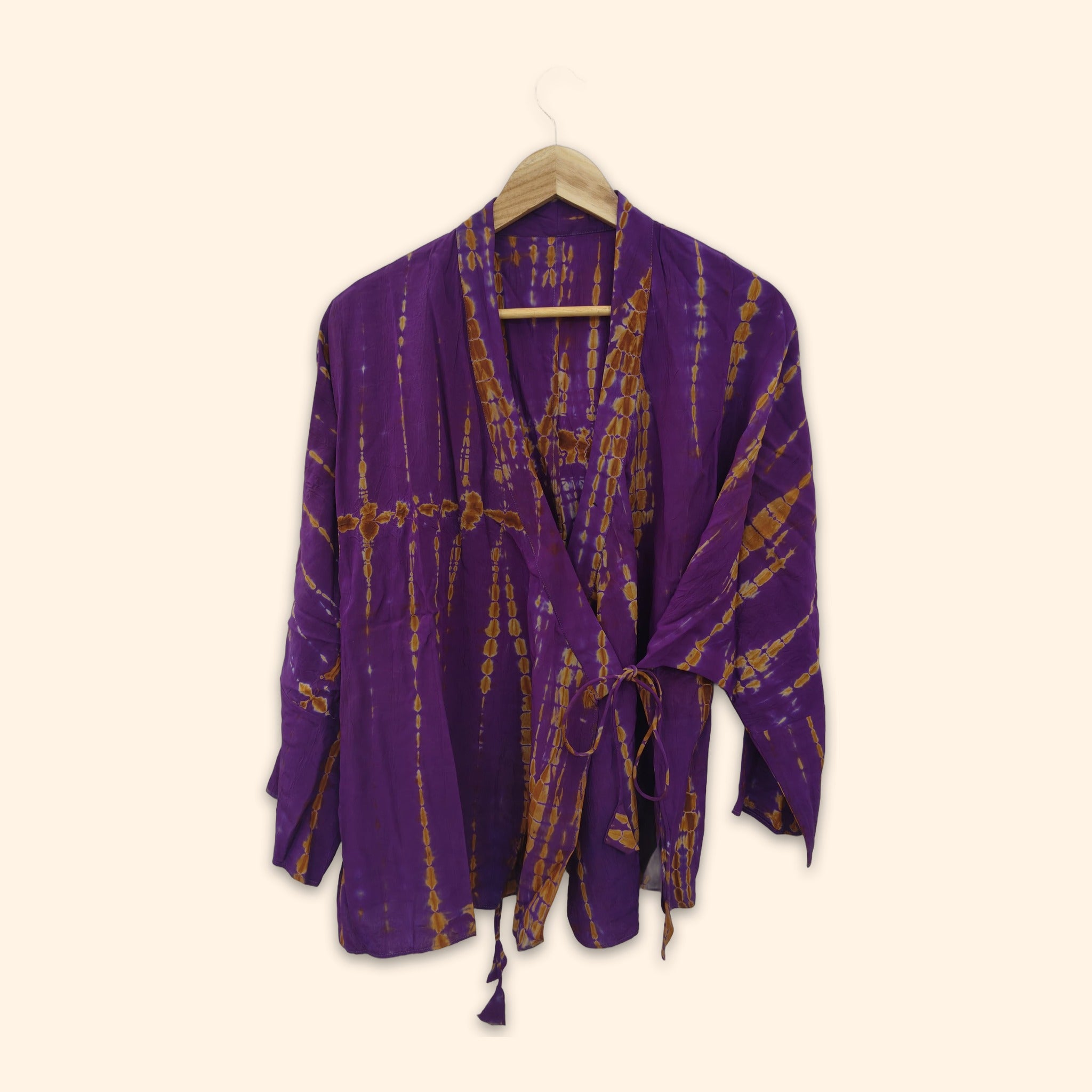 Tie Dye Short Kimono 33