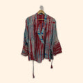 Tie Dye Short Kimono 36