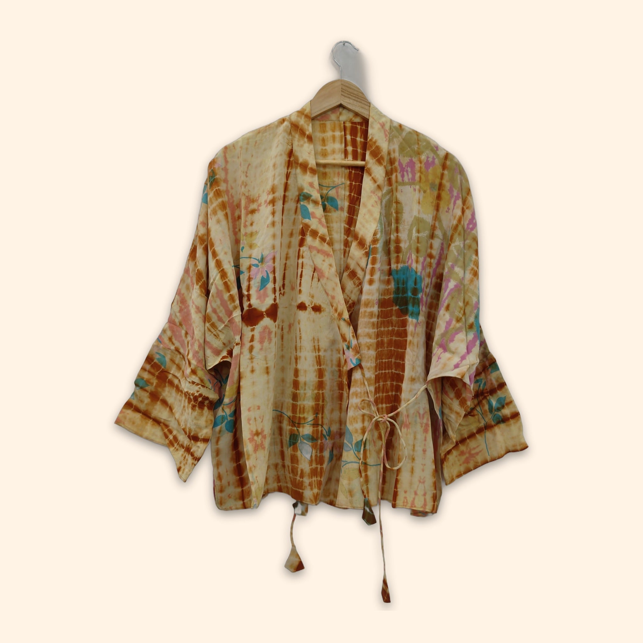 Tie Dye Short Kimono 38