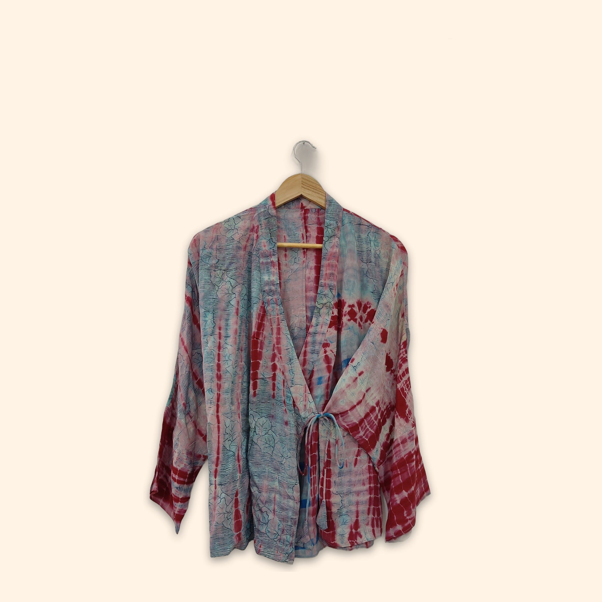 Tie Dye Short Kimono 4