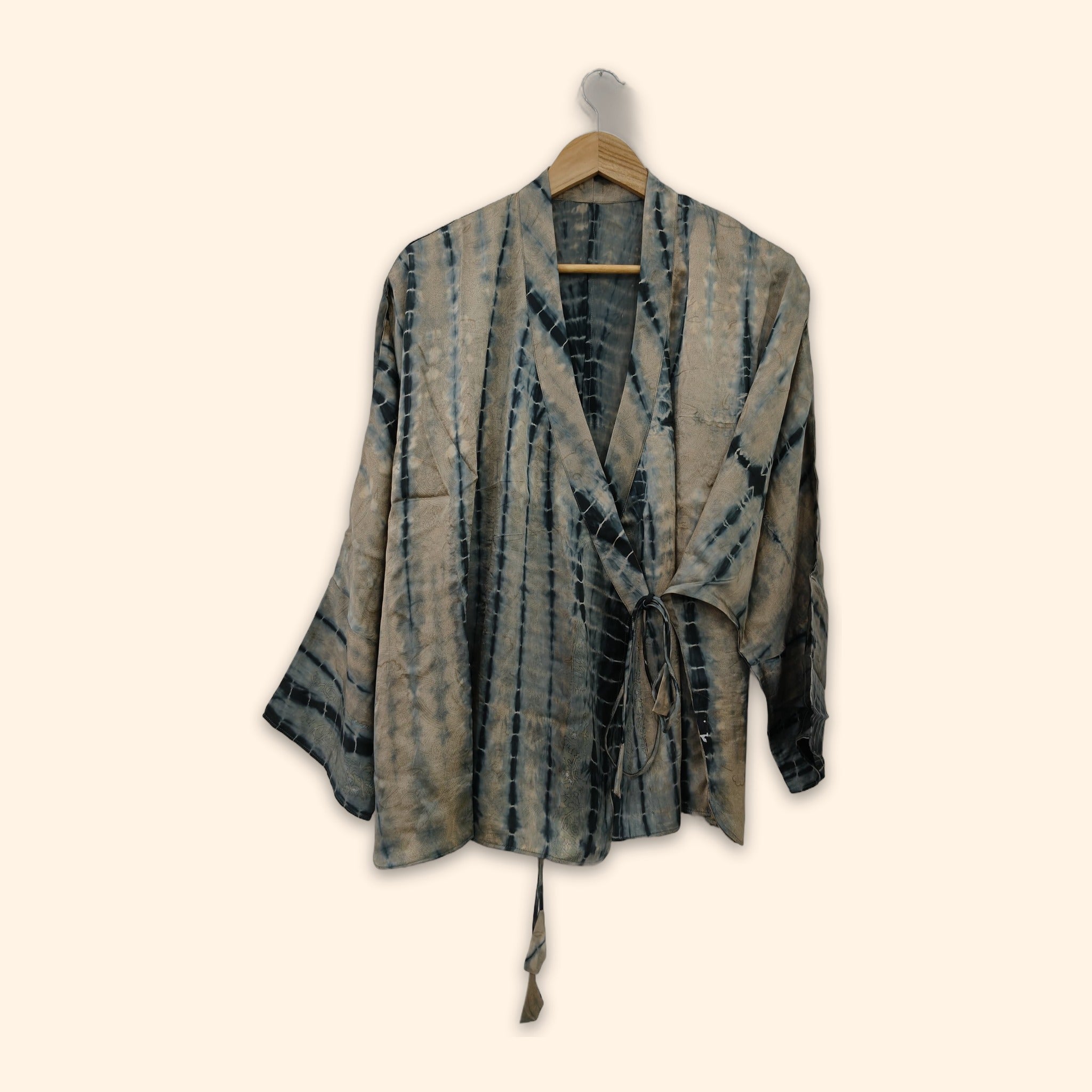 Tie Dye Short Kimono 5