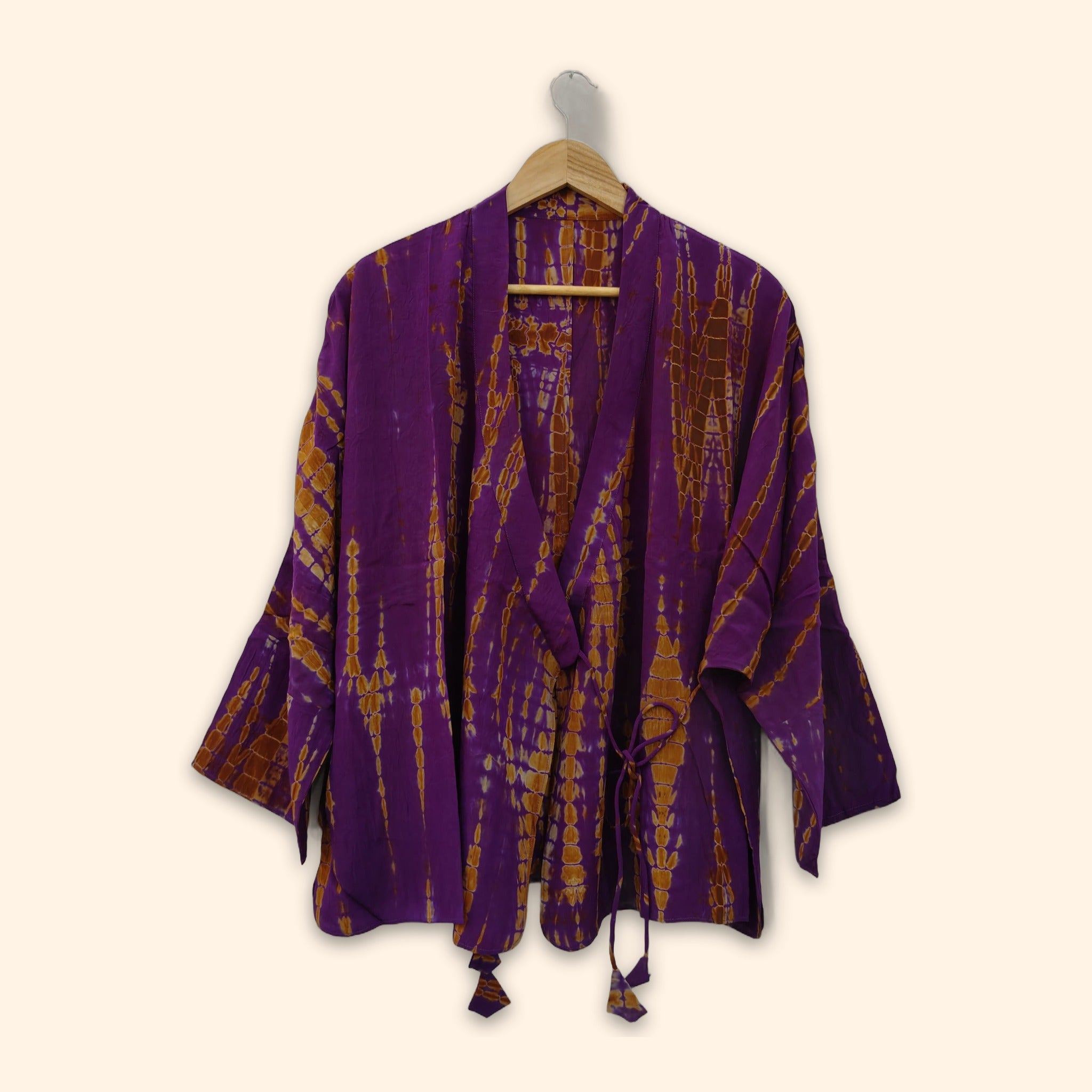 Tie Dye Short Kimono 6