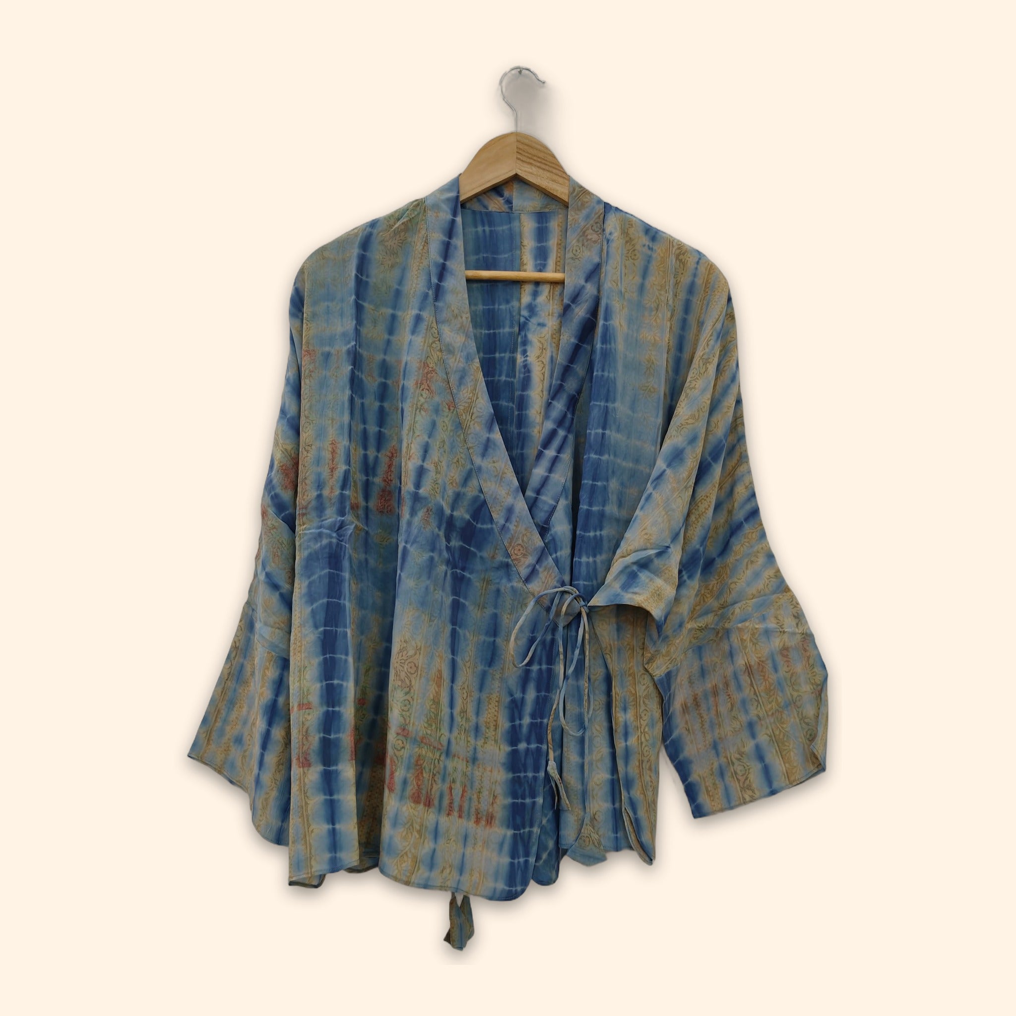 Tie Dye Short Kimono 8
